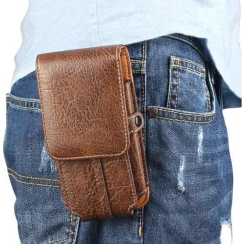 PU Leather Waist Belt Clip Hook Loop Phone Case For Oukitel U25 C11 C12 U15 Pro C10 U23 U17 K8 OK6000 U11 K6000 U20 U7 Plus U18