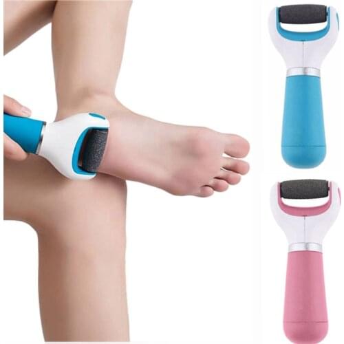 1pc Electric Foot File Feet Callouses Dead Skin Remover Painless Foot Skin Care Tool Grinding Foot Pedicure No Battery
