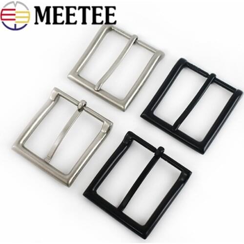 2/5pcs Fashion 40mm Men Belt Buckles Metal Pin Buckle for 37-38mm Belts Head DIY Leather Crafts Jeans Accessories YK189