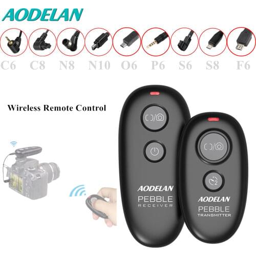 AODELAN Wireless Shutter Release Remote Control (C6 C8 N8 N10 S6 S8 O6 P6) Cable For Canon Nikon Sony Olympus Panasonic Camera