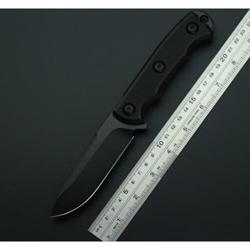 BEKETEN ZT0180 Fixed Knife 9Cr13Mov Blade G10 Handle Outdoor Camping Hunting Survival Tactics Utility Knives Portable EDC Tools
