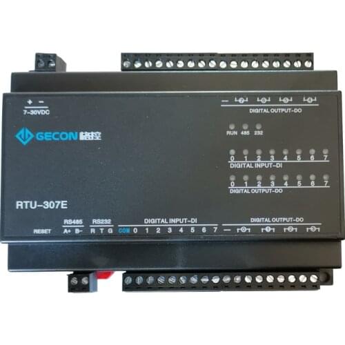 8DI8DO combined control system Modbus RTU protocol serial RS485 232 digital input and output