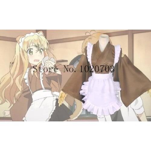 The "Hentai" Prince and the Stony CaT Hentai Oji to Warawanai Neko Azusa Azuki maid Cosplay Costume