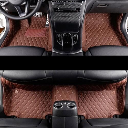 For chery a3 fulwin 2 tiggo 3 5 7 8 3x 5x 2 arizon leather car floor mats rug carpet interior accessories