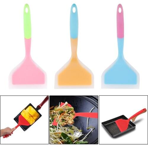 Silicone Spatula Wide Pizza Shovel Kitchen Tools Cooking Utensils Non-stick Turners High Temperature Resistance