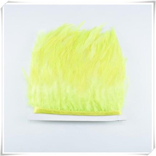 New Fluorescent green Marabou/Pheasant Feather Trims 5-10yards Stage decoration plumas DIY feathers for Crafts decor feathers