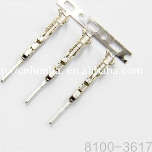 Original waterproof male automotive connector crimp terminals 8100-3617 for Sumitomo