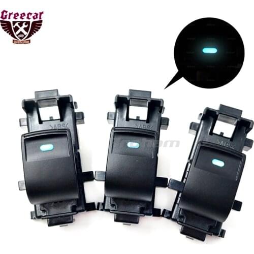 Backlight Lighted 3X Single Window Switch Passenger For Toyota RAV4 Vios Corolla Camry Cruiser ice blue 84820-06100 84820-02190