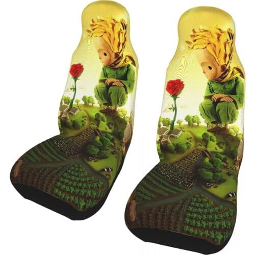 Universal Little Prince Front Seat Cover Decorate car seat cushions to prevent stains for Car SUV