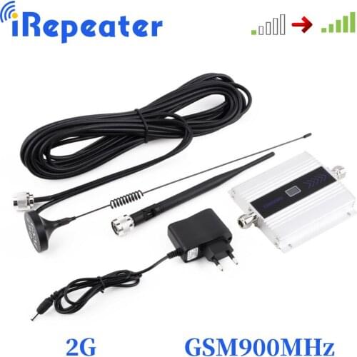 IRepeater 900Mhz GSM 2G 3G 4G Cell Phone Mobile Signal Amplifier Digital Mobile Signal Booster Repeater Mobile Phone Accessories