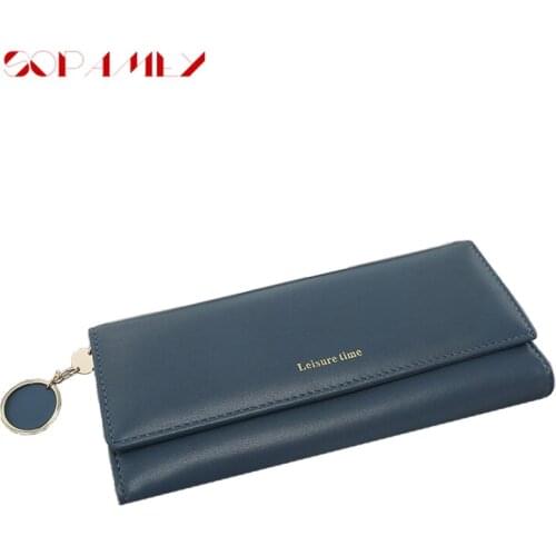 Women Clutch Long Wallet Fashion Female Wallets Coin Purses High Quality Ladies Money Bag PU Leather Card Holder Phone Bags 2021