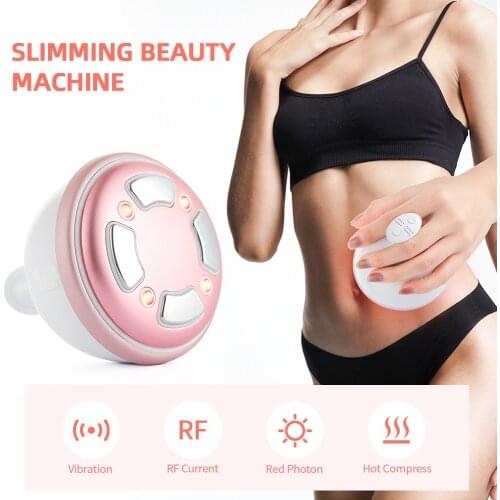 3D RF Cavitation Machine Ultrasonic Weight Loss Body Anti-cellulite Fat Burning Slimming Massager Heating Firming Body Shaping