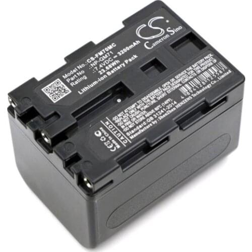Cameron Sino 3200mAh battery for SONY CCD-TRV108 -TRV118-TRV128-TRV138 -TRV308 -TRV318 -TRV328-TRV338 DSR-PDX10 HVL-IRM
