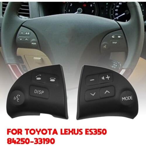Car Multifunction Steering Wheel Button 84250-33190 for Toyota Lexus ES350 Bluetooth Speaker Button Switch