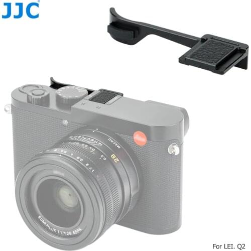 JJC Deluxe Metal Thumbs Up Grip For Leica Q2 Camera Hot Shoe Cover Aluminium Hand Grip Camera Accessories