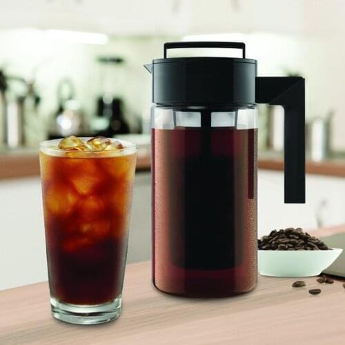 900ml Cold Brew Iced Coffee Maker With Airtight Seal Silicone Handle Coffee Kettle New And Improved Filter With Fine Mesh 2021