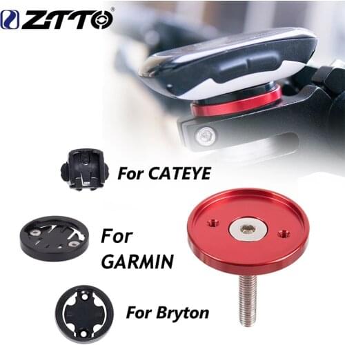 ZTTO mountain bike road bike computer bracket dry top cap bicycle stopwatch GPS ultra light loading bicycle parts