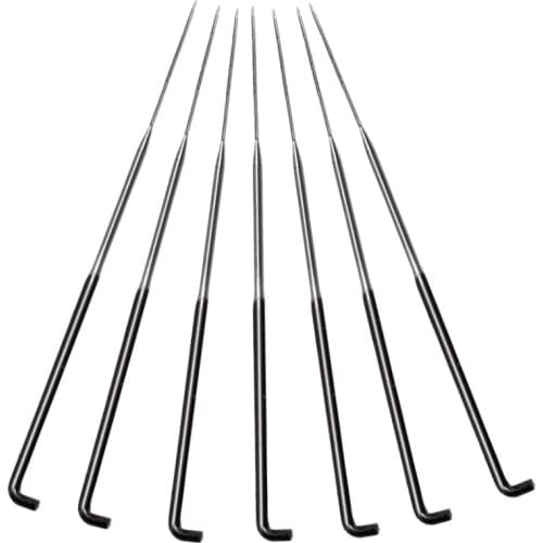 LMDZ Wool Felting Supplies Felting Needles Kit Needle Felting Tool with Plastic Box for Wool Felting (Black,XS)