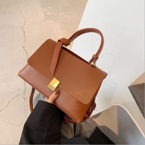 Fashion Casual Women Shoulder Bags Designer Brand Chic Strap Female Handbags Luxury Pu Leather Crossbody Messenger Bag