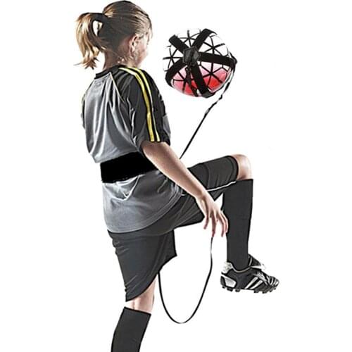 Nylon Flexible Length Adjustment Reaction Perfect Football Kick Trainer Practice Soccer Training Aids Kids Beginner Personal