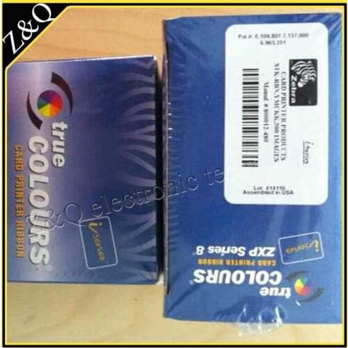 Original Zebra 800012-901 Black Monochrome Ribbon - K - for use with Zebra ZXP8 black ribbon