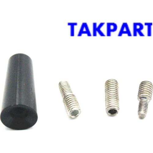 TAKPART 3cm short Rod Antenna Roof Vehicle Car Adapter