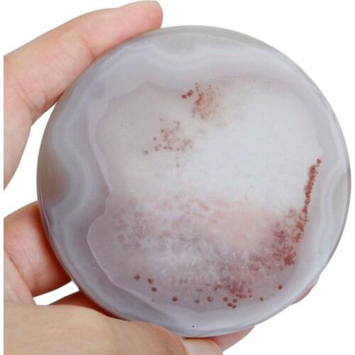 TUMBEELLUWA Agate Slices,Crystal Stone Slab for Wedding Place Cards,Escort Cards,Name Cards,Home Decor,Assorted Shape