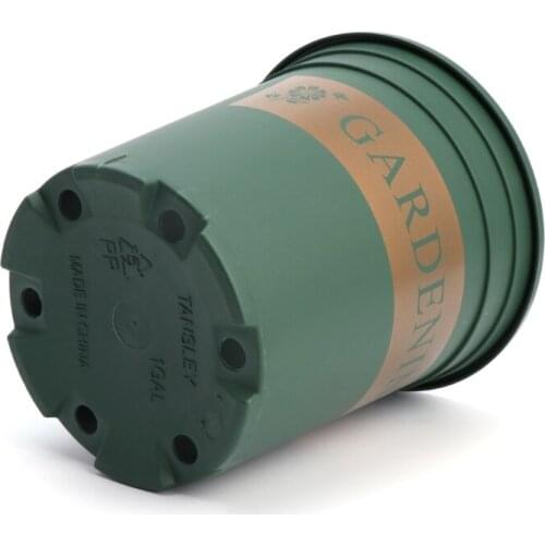 1.5 Gallon Plastic Round Nursery Pot Pack Flower Vegetable Plant Garden Planter