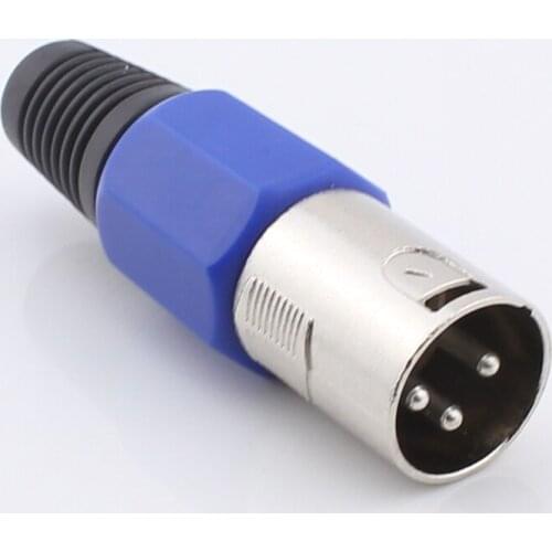 100pcs Special Price Switzerland 3 Pin XLR Connector Microphone XLR Plug