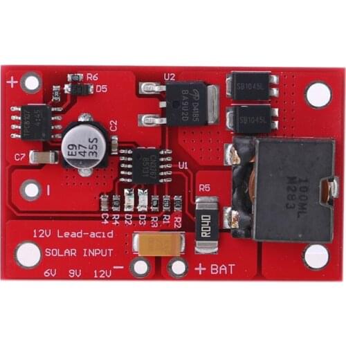 12V MPPT Solar Panel Controller 3 Series Lithium Li-ion 18650 Battery Charging Module High Quality MPPT Solar Control