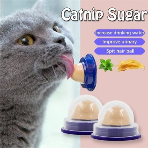 2Pcs Nutrition Cat Catnip Sugar Snacks Cat Candy Supplement Taurine Pet Cat Licking Sugar Toys Healthy Cat Supplies