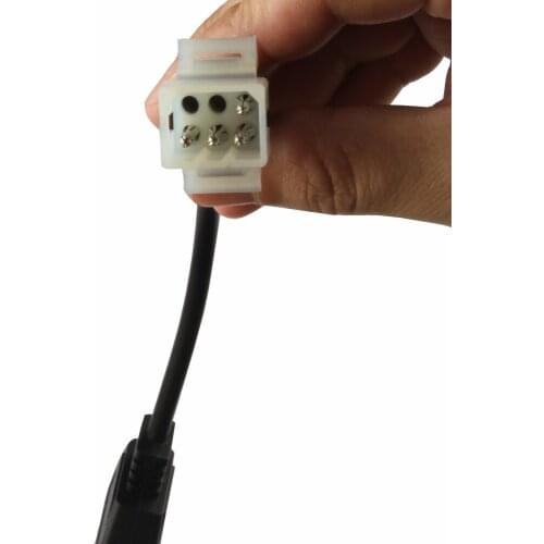 3 Pcs/Lot 6 To 16 Pins Autocycle OBD Diagnostic Tools OBD2 Connectors Extension Cables For Aprilia Motorcycle