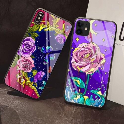 Camouflage space Phone Case Tempered Glass For iPhone 12 Pro Max Mini 11 Pro XR XS MAX 8 X 7 6S 6 Plus SE 2020 case