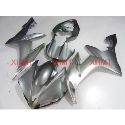 For YZFR1 2004 - 2006 Body Kits YZFR1 04 06 Plastic Fairings YZFR1 2005 Silver White Motorcycle Fairing