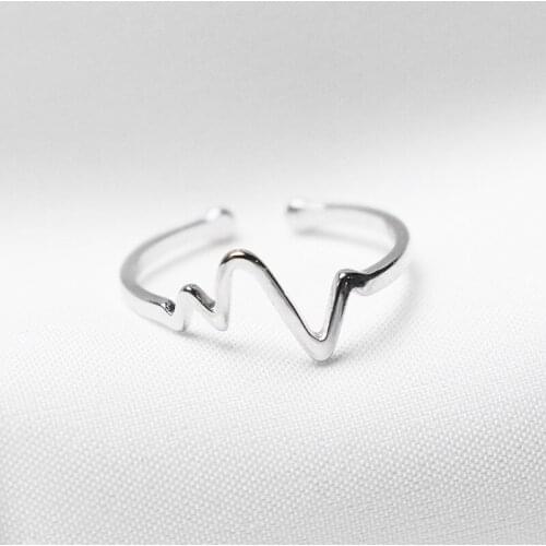 Punk Line Rings For Women Girls Fashion Irregular Finger Rings Gift 2021 Female Jewelry Party