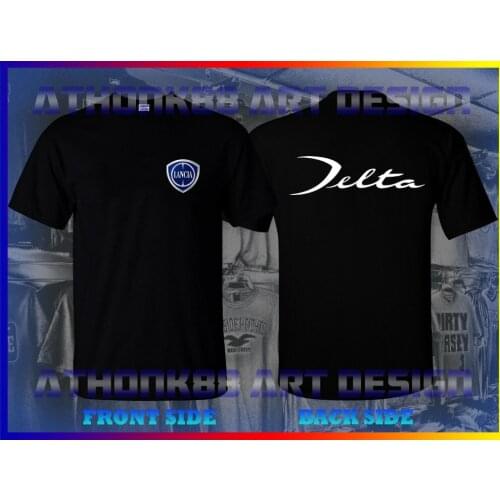 Summer Fashion Teen Lancia Delta Hf Integrale Newest 2019 Men Double-sided Harajuku Funny Casual Printed Tee Shirts