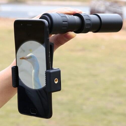 Metal Monocular Telescope 10-30x25 Zoom High Quality Monocular Binoculars Pocket Telescope Supports Smartphone To Take Pictures