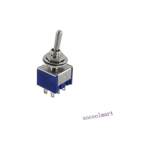 5pcs 3 Position 2P2T DPDT ON-OFF-ON Miniature Mini Toggle Switch