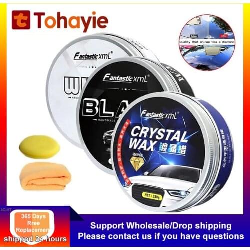 250g Car Wax Crystal Plating Set Wax For Auto Ceramic Car Coating Tiny Scratch Removal Car Polish Maintenance Waterproof Polish