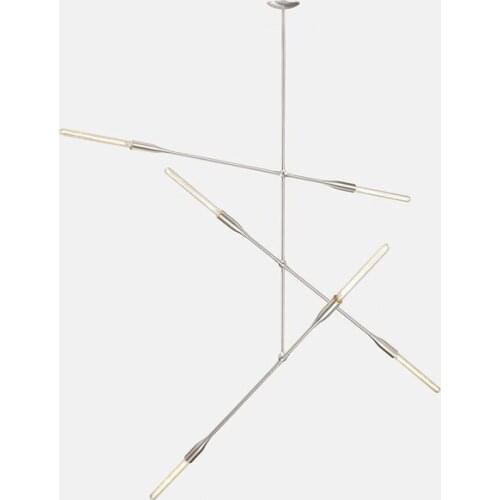 Nordic 2/4/6heads pendant lamps living room designer restaurant lights Villa Hotel model room bedroom pendant light ZA81435