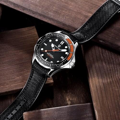 2020 New PAGANI DESIGN Series Mens Mechanical Watches Automatic Watch Men NH35A Sapphire mirror 100M Waterproof Clock Man