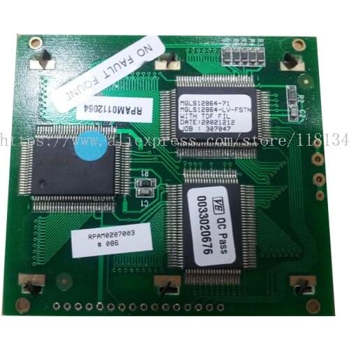 New Compatible LCD for OPCVO MGLS-12864 V1 10/90 MGLS12864-71 MGLS12864-LV-FSTN Industrial LCD Screen