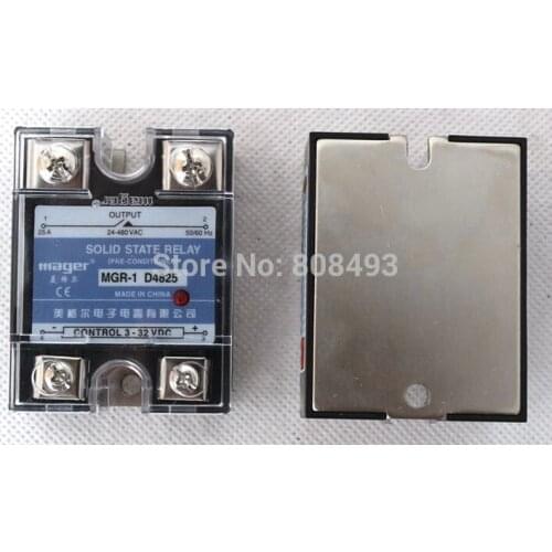 Single Phase Solid State Relay SSR 25A MGR-1 D4825 Mager MGR