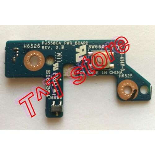 Original PU550 PU550CA switch power botton board PU550CA_PWR_BOARD test good free shipping