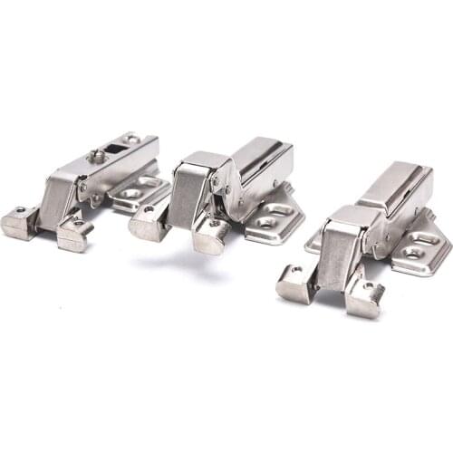 1Pcs Hinge Stainless Steel Hydraulic Cabinet Door Hinges Damper Buffer Soft Close Kitchen Cupboard Furniture hardware