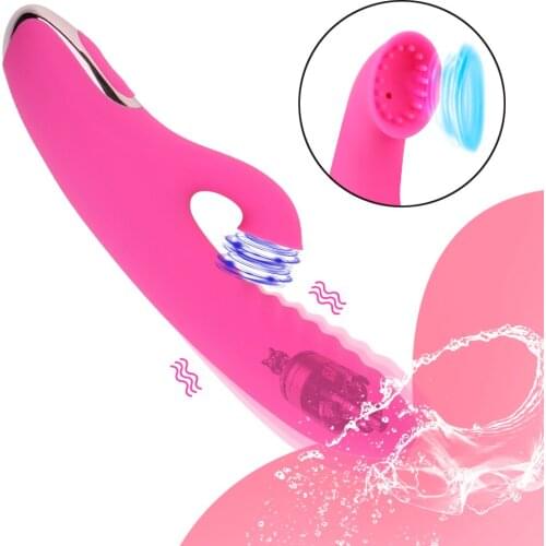 Nipple Sucker Vagina Sucking Adult Products Female Masturbation Clitoris G Spot Stimulation Sex Toys For Woman Dildo AV Vibrator