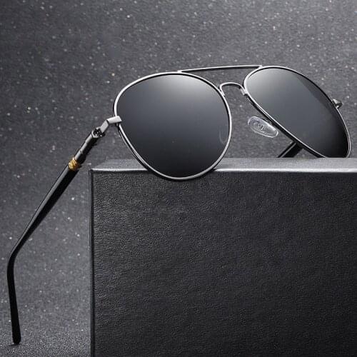 Classic Polarized Sunglasses Brand Design Men Metal Driving Sun Glasses Male UV400 Gafas Shades Eyewear Oculos de sol