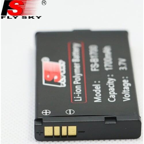 1pcs Flysky FS-BA1700 3.7V 1700mAh lipo Battery For flysky fs-i10 GT2B GT3C iT4 iT4S Transmitter