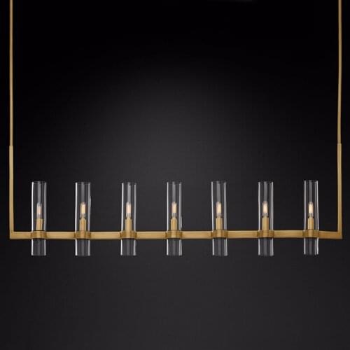 American minimalist post-modern restaurant bar chandelier model room designer villa club front desk lighting