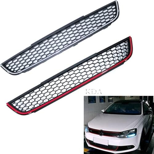 Auto Replacement Front Bumper Grille Racing Grill For VW Jetta MK6 2012 2013 2014